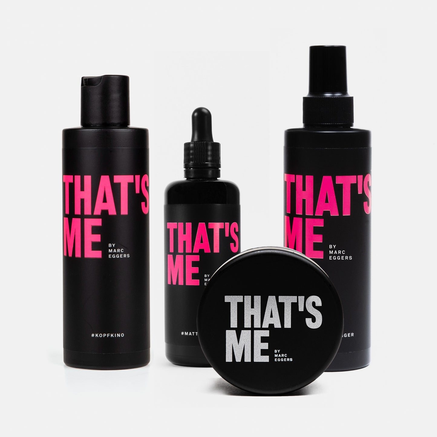 All-In Set (Haarwachs + Haarverdigger + Haarshampoo + Haarserum)