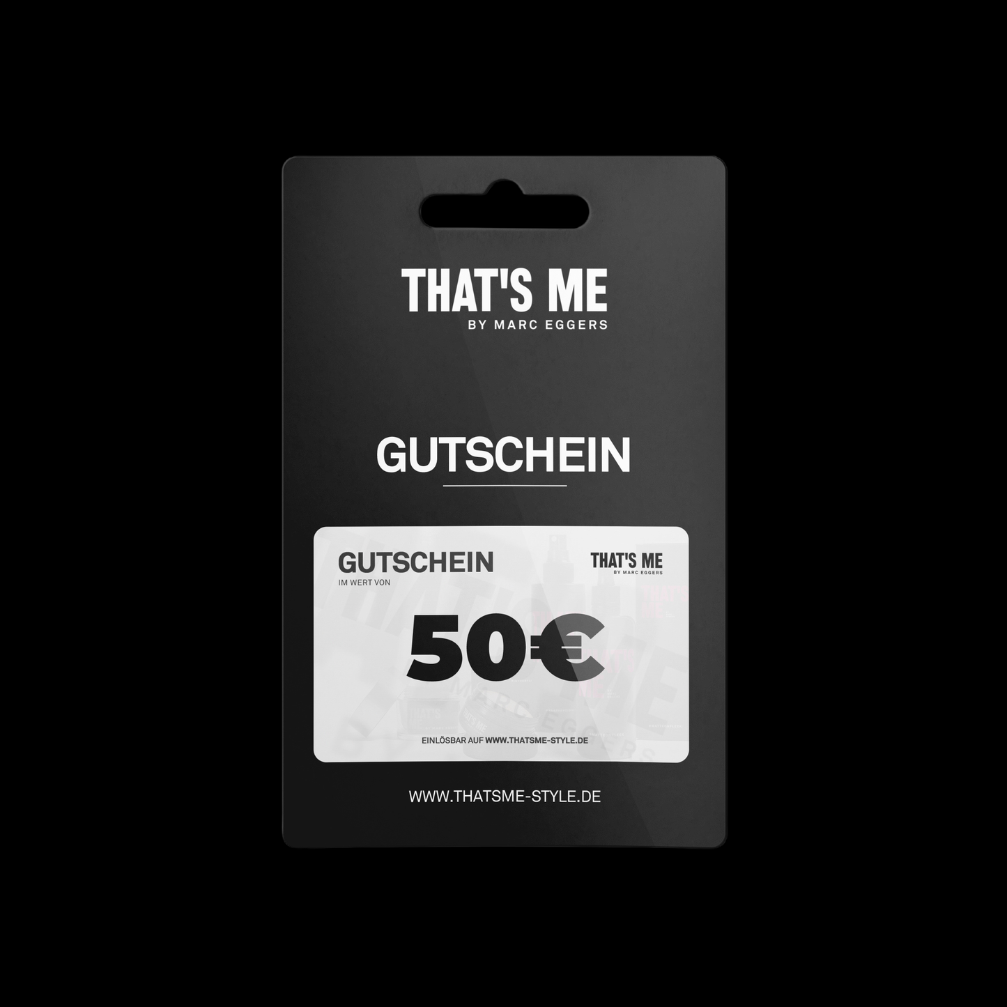 Gutscheinkarte50