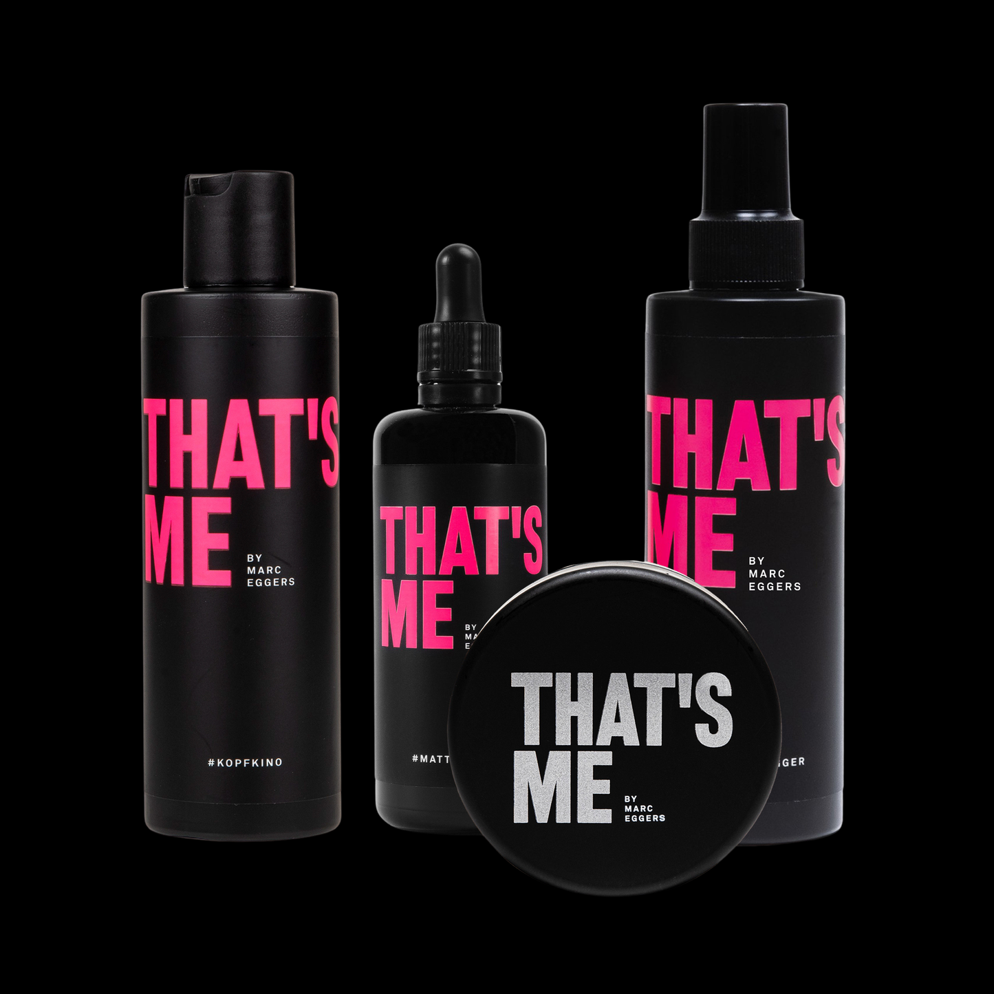 All-In Set (Haarwachs + Haarverdigger + Haarshampoo + Haarserum)